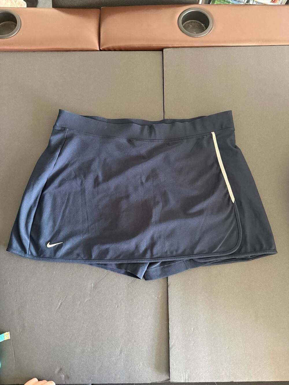 Nike Skort Size L(12-14) Navy Blue Athletic